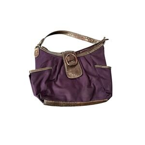 american living purple hobo shoulder bag purse